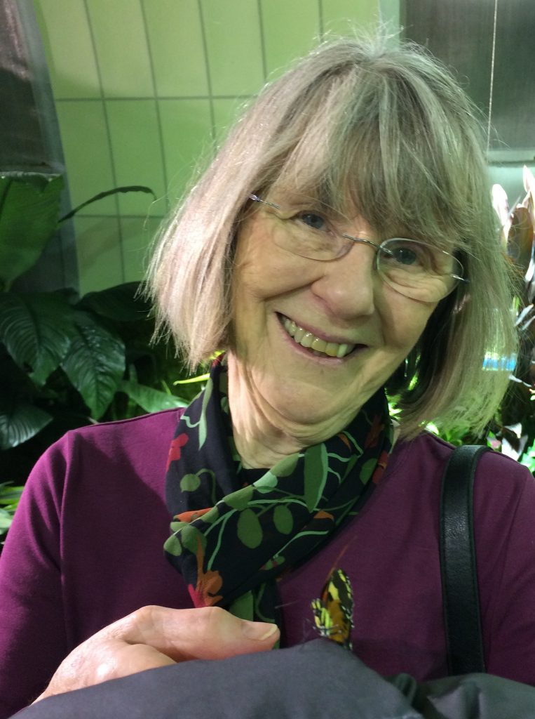 Judy at the Natural History Museum.