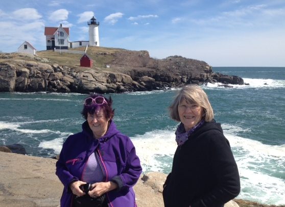 Pat and Judy in Maine